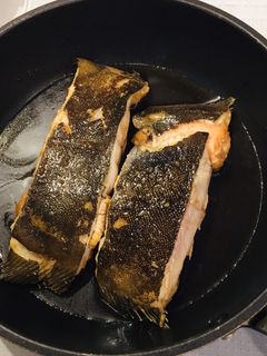 フライパンで簡単!カレイの煮付け-レシピのメイン写真
