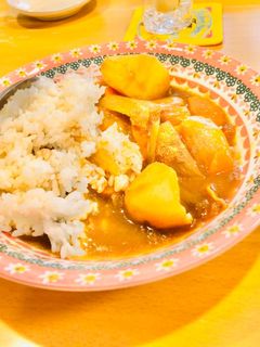 カレーに☆シナモンシュガーをかける♪-レシピのメイン写真