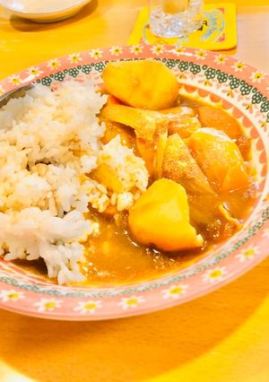 カレーに☆シナモンシュガーをかける♪-レシピのメイン写真