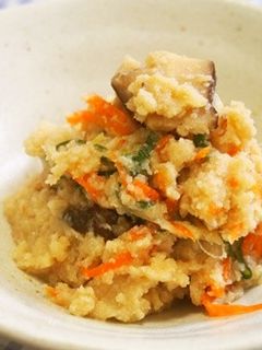 生姜たっぷり!おからの煮物♪-レシピのメイン写真