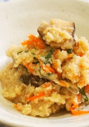 生姜たっぷり！おからの煮物♪-レシピのメイン写真