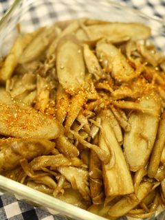 ごぼうと舞茸のきんぴら炒め-レシピのメイン写真