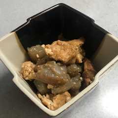รูปของ 厚揚げとこんにゃくの味噌煮