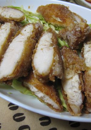 鶏ササミのカリッとふわっと焼き-レシピのメイン写真