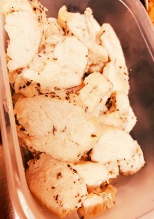 鶏ムネバジルハム-レシピのメイン写真