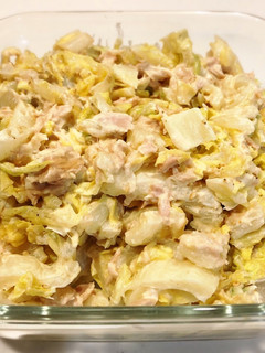 レンジで簡単♪白菜のツナサラダ-レシピのメイン写真