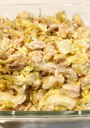 レンジで簡単♪白菜のツナサラダ-レシピのメイン写真
