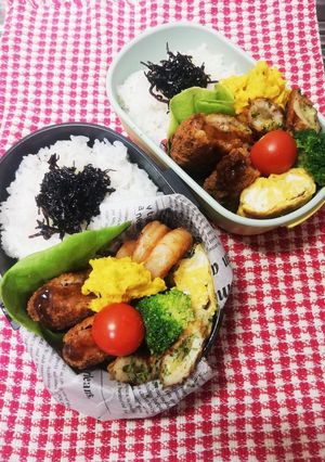 高校男子弁当♡ハムカツ1/14-レシピのメイン写真