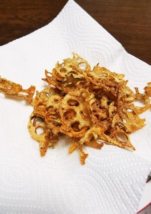 簡単レンコンチップス-レシピのメイン写真