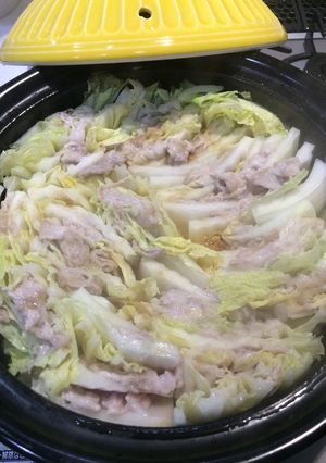 白菜と豚肉のミルフィーユ鍋♬-レシピのメイン写真