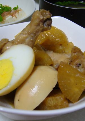 フライパンで♪鶏肉と大根のこっくり煮-レシピのメイン写真
