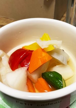 野菜のピクルス-レシピのメイン写真