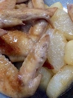 圧力鍋なしで作る手羽先と大根のてり煮♬-レシピのメイン写真