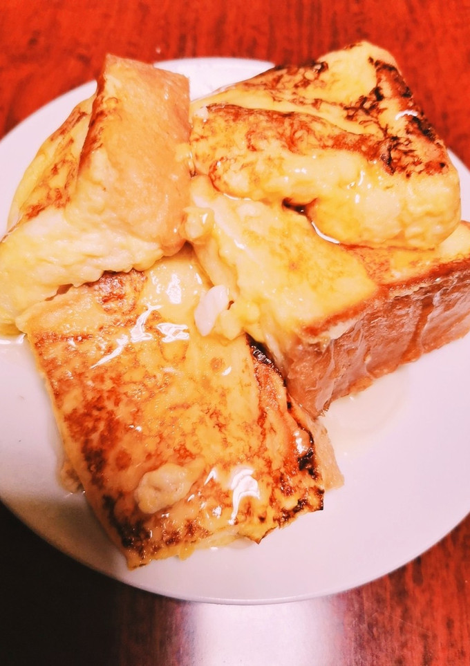 簡単食パンフレンチトースト-レシピのメイン写真