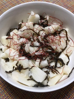 簡単♡シャキシャキ長芋の塩昆布和え-レシピのメイン写真