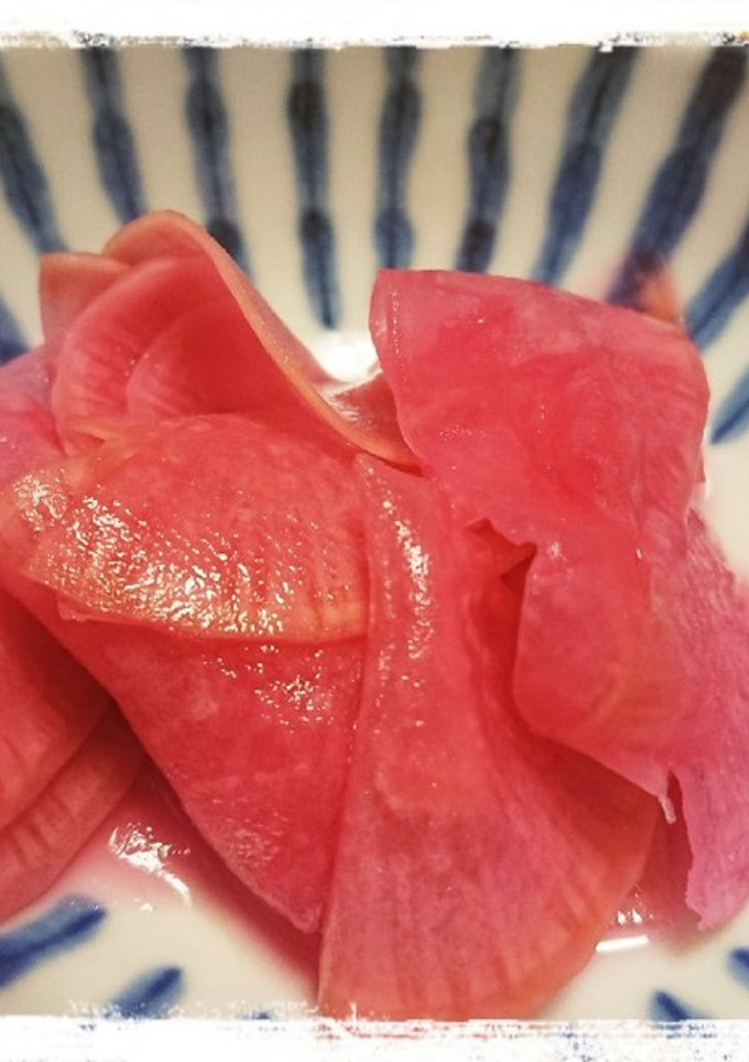 らっきょう酢使用☆ゆず風味の紫大根漬け-レシピのメイン写真