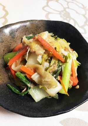 【10分レシピ】余り野菜で！さっぱり炒め-レシピのメイン写真