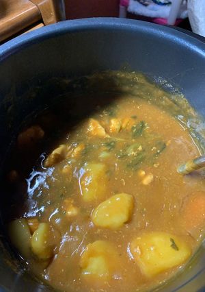クッキングプロ電気圧力鍋でカレー-レシピのメイン写真