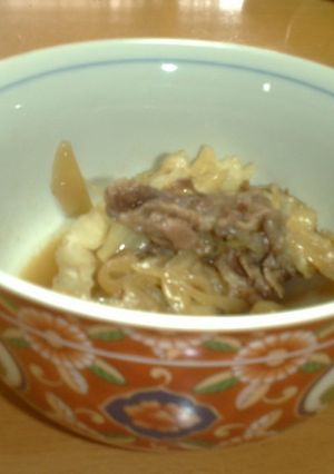 キャベツの甘みがたまらないすき焼きもどき-レシピのメイン写真
