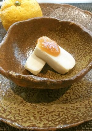 だし香る高野豆腐ゆずみそ添え-レシピのメイン写真