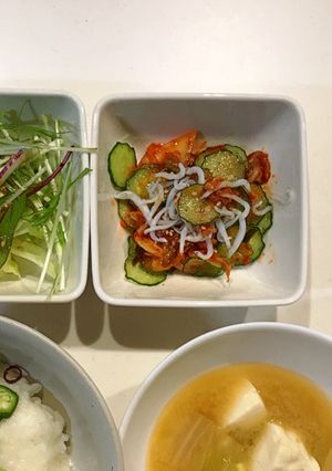 しらすとキムきゅうり和え-レシピのメイン写真