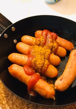 カリーブルスト-レシピのメイン写真