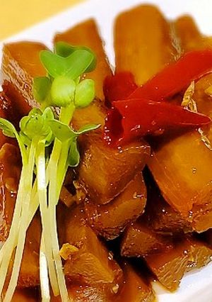 やみつきゴボウ！ピリ辛ニンニク醤油漬け-レシピのメイン写真