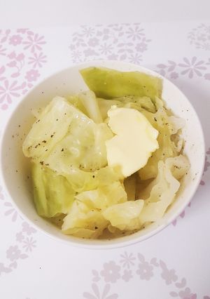 キャベツの塩バター蒸し-レシピのメイン写真