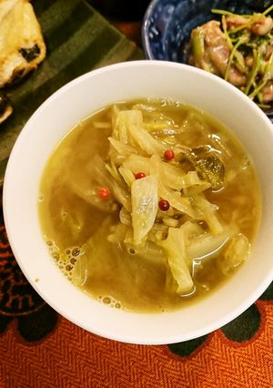 白菜と玉ねぎの生姜たっぷりスープ-レシピのメイン写真