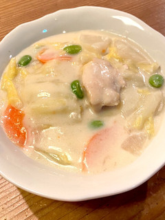 白菜と大根と鶏肉のクリーム煮-レシピのメイン写真