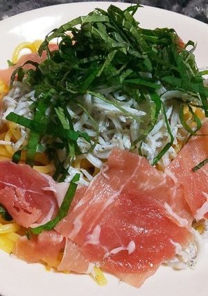 しらすと大葉のペペロンチーノ-レシピのメイン写真