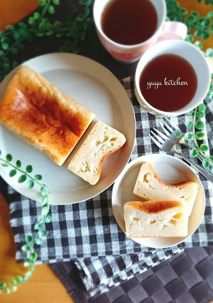 お餅消費に☆HMでもっちりチーズケーキ。-レシピのメイン写真