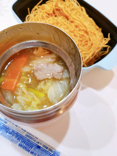 スープジャー★皿うどん★お弁当-レシピのメイン写真