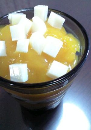 しあわせマンゴーぱふぇ-レシピのメイン写真