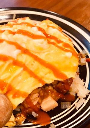 シラチャーソースのタイ風オムライス-レシピのメイン写真