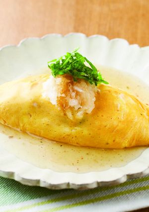 和風あんかけオムライス♪-レシピのメイン写真