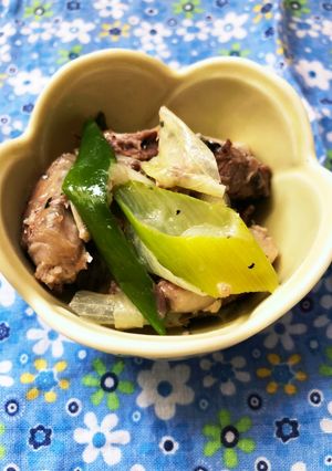 サバ缶＋ネギのおかず-レシピのメイン写真