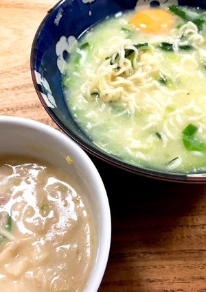 残ったシチューでつけ麺風～-レシピのメイン写真