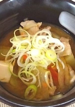 減塩・低カリウム 豚汁(腎臓)-レシピのメイン写真