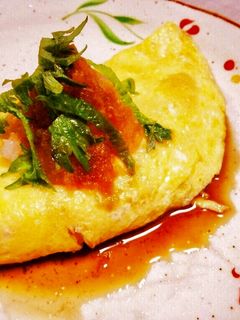 納豆オムレツ-レシピのメイン写真