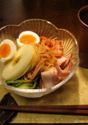 これまた簡単、辛さで食が進む韓国ピビン麺-レシピのメイン写真