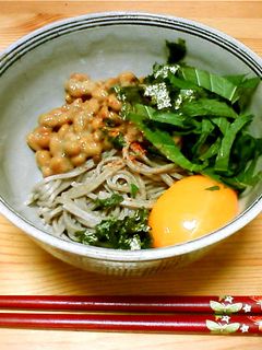 フワフワ納豆そばで、ヘルシーダイエット-レシピのメイン写真