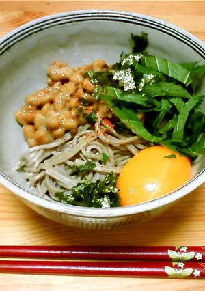 フワフワ納豆そばで、ヘルシーダイエット-レシピのメイン写真