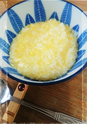 炊飯器で簡単☆胃腸に優しい卵粥☆-レシピのメイン写真