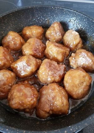 ヘルシー肉団子-レシピのメイン写真