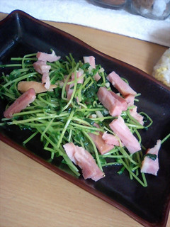 豆苗を洋風にいただきましょう♪-レシピのメイン写真