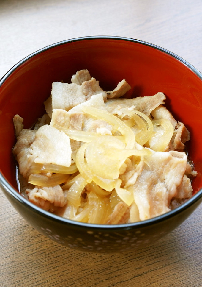 豚丼～つゆだくで-レシピのメイン写真