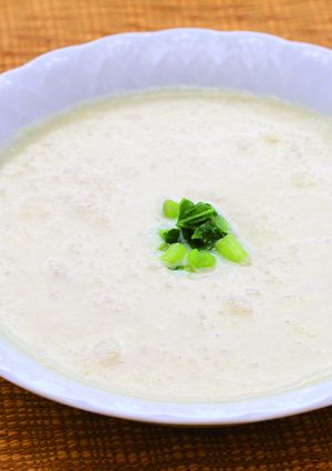 やさしい甘味、かぶの豆乳スープ-レシピのメイン写真