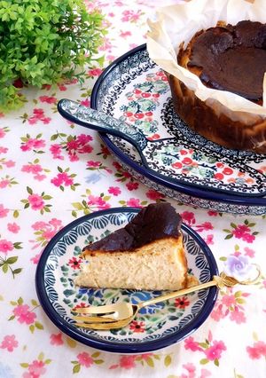 ふわしゅわ～✿バスク風チーズケーキ✿-レシピのメイン写真