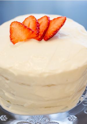 【aff】水切りヨーグルトのホールケーキ-レシピのメイン写真